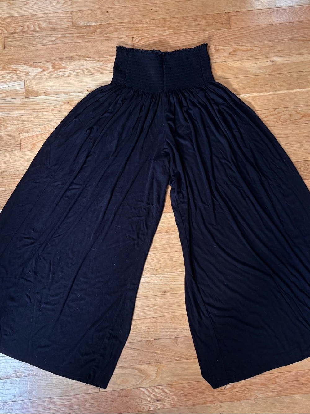 Natural Life High-Waist Wide Leg Palazzo Pants in Black Size Large - Picture 5 of 5